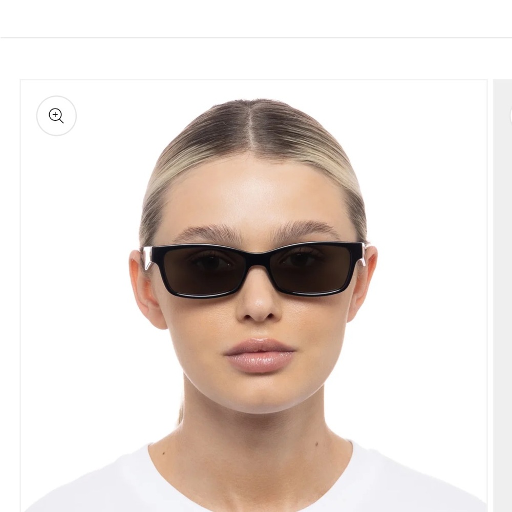 Black Rectangular Sunglasses